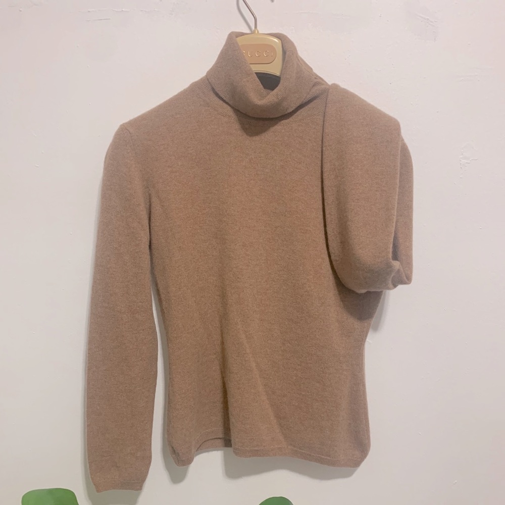 Burberry’s 100% Cashmere Turtleneck Sweater